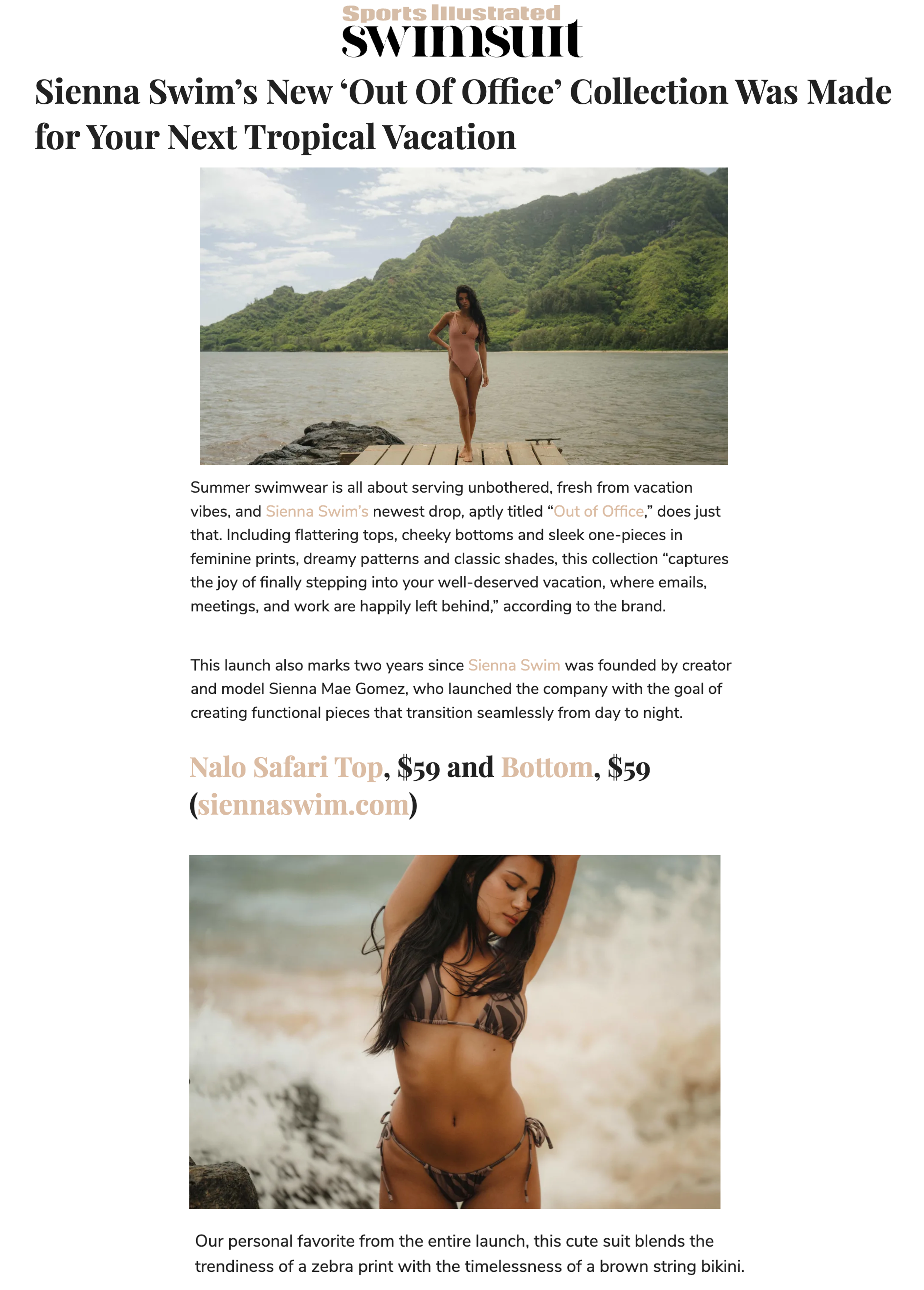 Sports Illustrated Swim